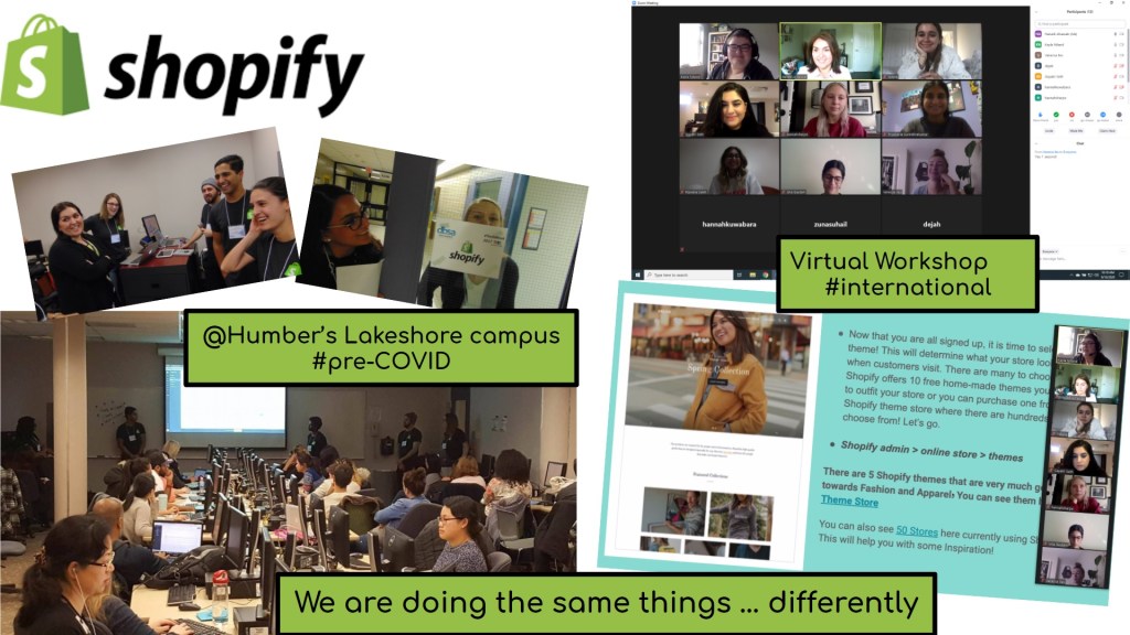 Shopify Stores for the Digital Business Management and Fashion BComm&nbsp;Students