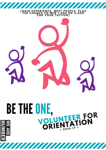 F16 - Orientation Recruitment Poster