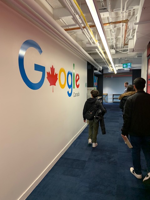 Digital Business Management Students Visit Goolge&nbsp;Canada