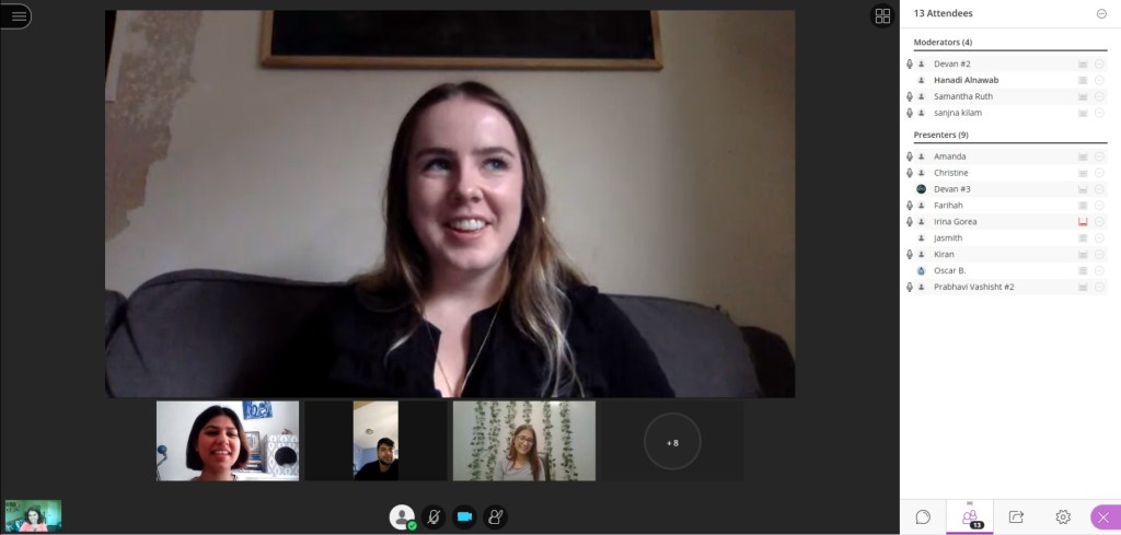 Reunion happiness and a friendly&nbsp;chat!