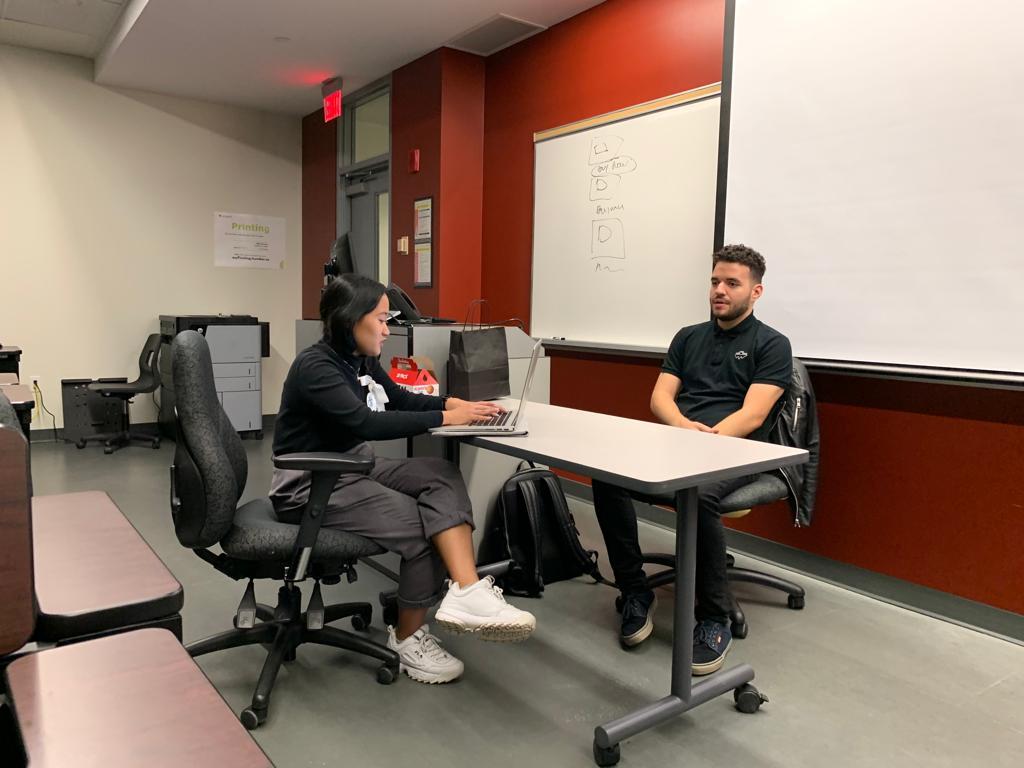 Martin Perez shares  valuable insights with our&nbsp;students!